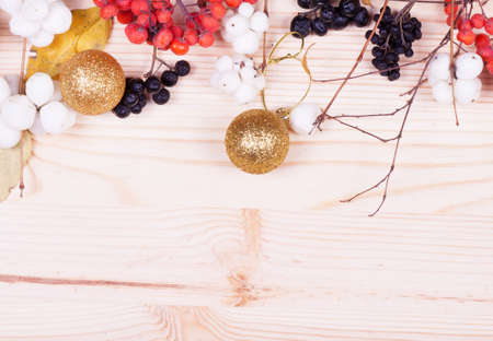 Christmas and New year decorationsの写真素材