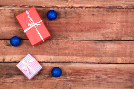 Christmas and New year decorationsの写真素材