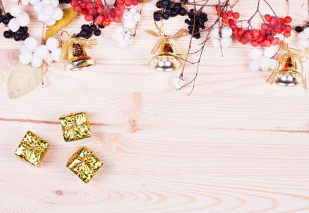 Christmas and New year decorationsの写真素材