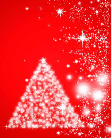 Christmas and New year background with Christmas tree.の写真素材