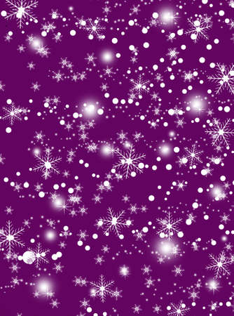 Christmas and New Year background with snowflakesの写真素材
