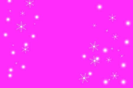 Christmas and New Year background with snowflakesの写真素材
