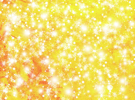 Christmas and New Year background with snowflakesの写真素材