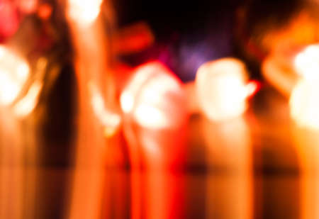 Blurred abstract background lights, beautiful Christmas.の写真素材