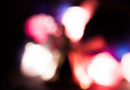 Blurred abstract background lights, beautiful Christmas.の写真素材