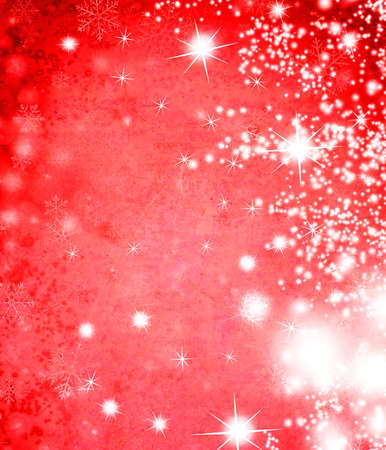 Christmas and New Year background with snowflakesの写真素材