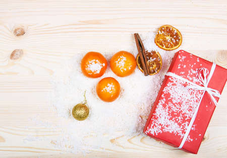 Christmas and New year decorationsの写真素材