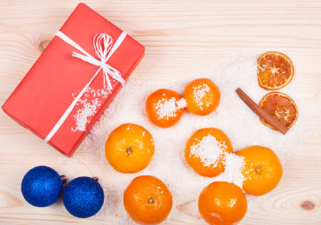 Christmas and New year decorationsの写真素材