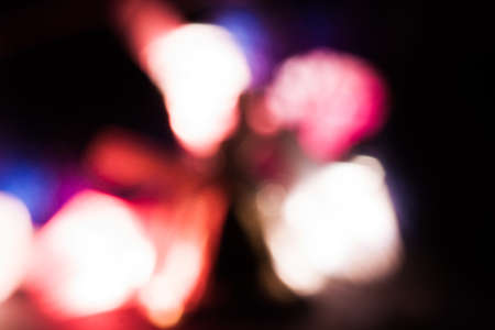 Blurred abstract background lights, beautiful Christmas.の写真素材