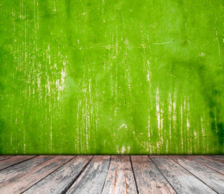 room interior vintage with wood floor backgroundの写真素材