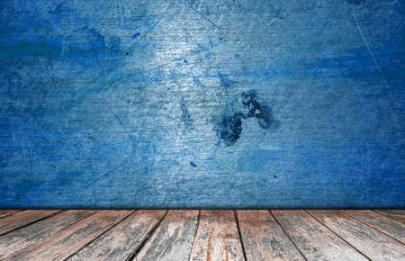 room interior vintage with wood floor backgroundの写真素材