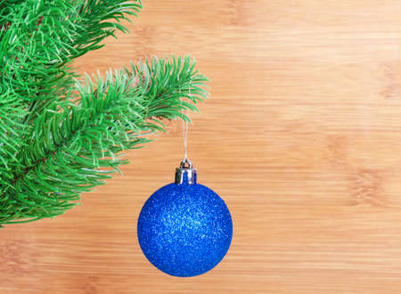Christmas and New year background with Christmas tree.の写真素材