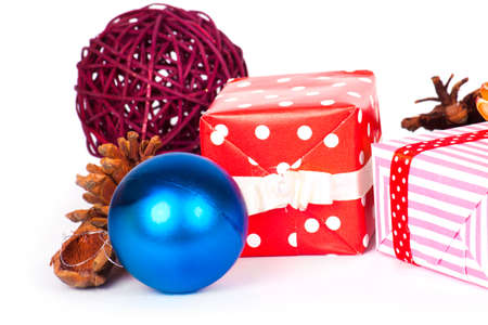 Christmas and New year decorationsの写真素材