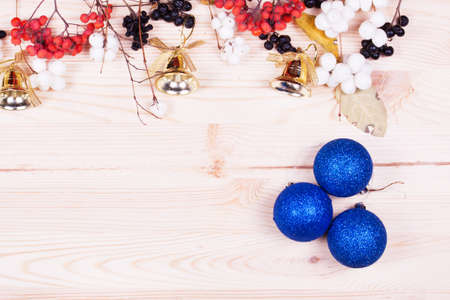 Christmas and New year decorationsの写真素材