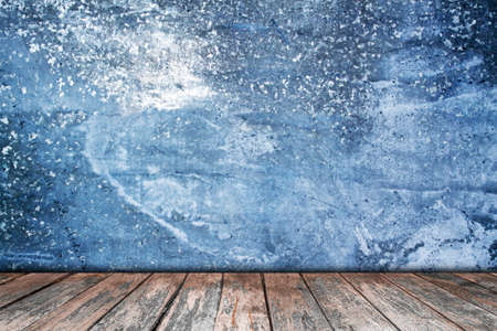 room interior vintage with wood floor backgroundの写真素材