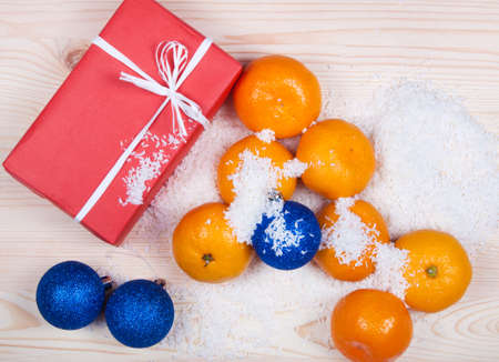 Christmas and New year decorationsの写真素材