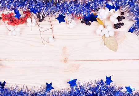 Christmas and New year decorationsの写真素材