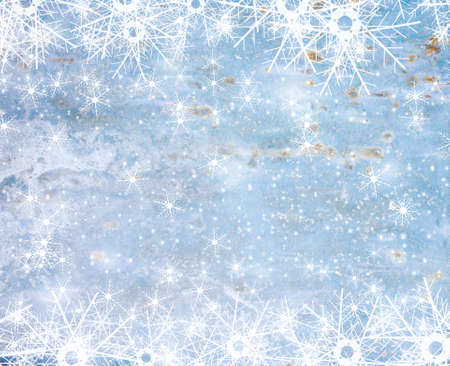 Light snow Christmas background for design greeting materialsの写真素材