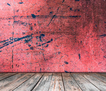 room interior vintage with wood floor background