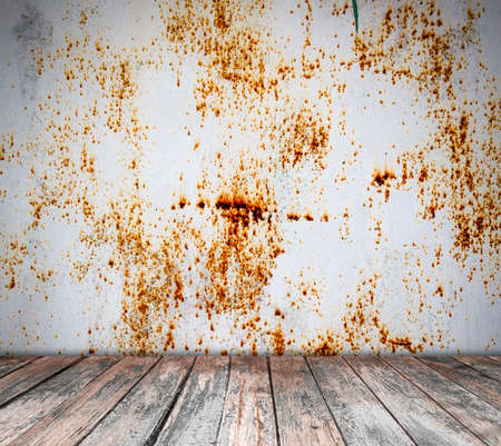 room interior vintage with wood floor backgroundの写真素材