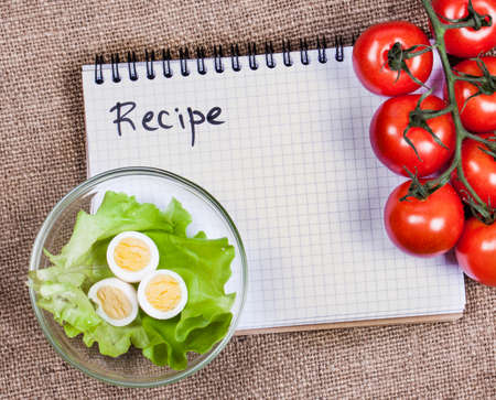 fresh vegetables on wooden background