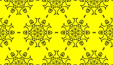 Seamless vector geometric patternのイラスト素材