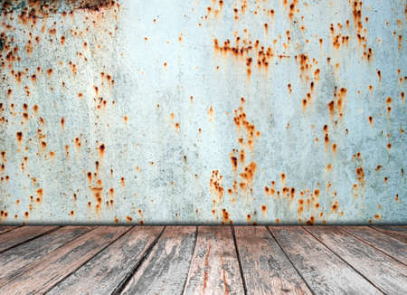 room interior vintage with wood floor backgroundの写真素材