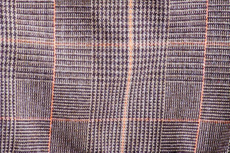 Fabric plaid texture. Cloth background