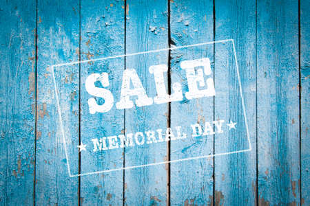 Happy Memorial Day with texture, Stars Stripes and flagの写真素材