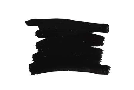 Black ink blot.のイラスト素材