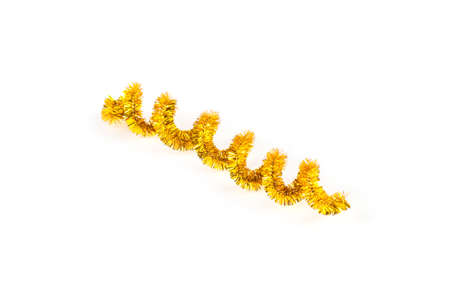 Multicolor christmas decoration isolated on white background