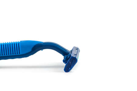 Razor equipment for shaver close up. Hygiene accessoriesの写真素材