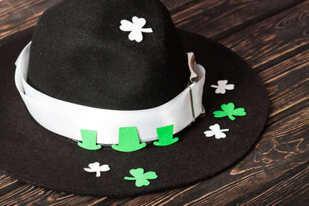 Happy St. Patrick's Day background. Greeting card.の写真素材