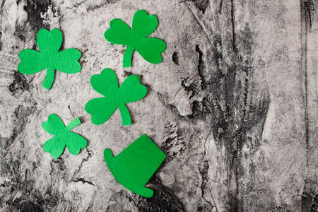 Happy St. Patrick's Day background. Greeting card.の写真素材