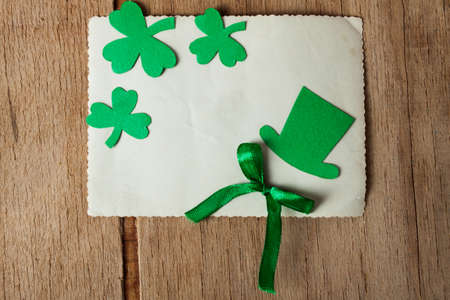 Happy St. Patrick's Day background. Greeting card.