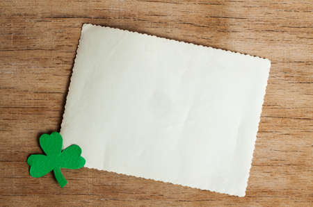 Happy St. Patrick's Day background. Greeting card.の写真素材