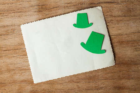 Happy St. Patrick's Day background. Greeting card.の写真素材