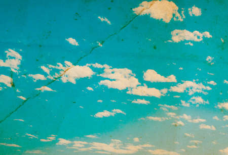 Blue sky with clouds. The sky with clouds for background. Nature backgroundの写真素材