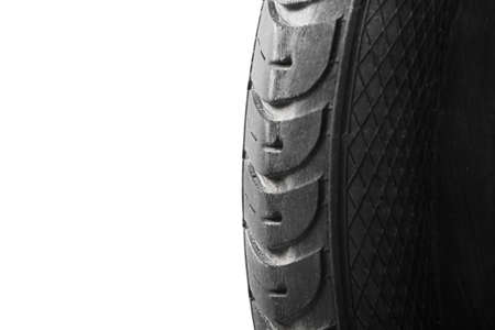Car tire isolated on white background. Objects isolatedの写真素材