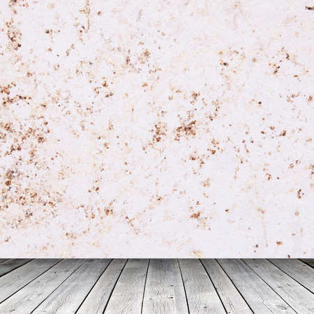 Empty room with grunge wall. Stage backgroundの写真素材