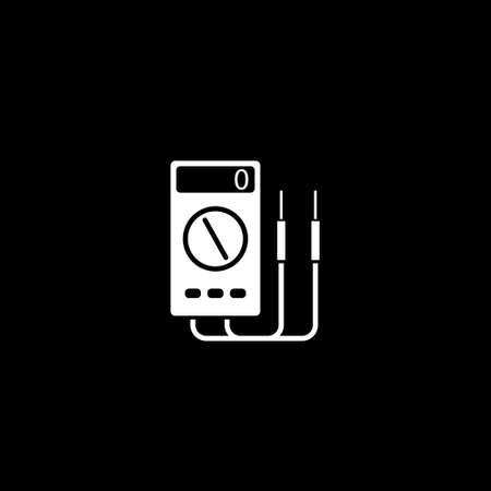 multimeter icon vector on white background, multimeter trendy filled icons from Electronics collection, multimeter vector illustrationのイラスト素材