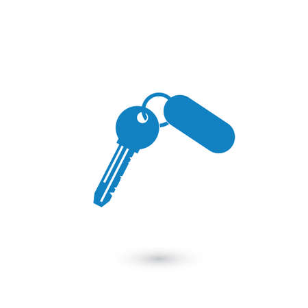 For rent key icon on background. Vector iconのイラスト素材