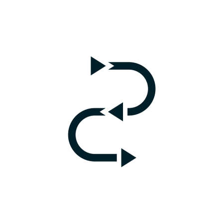 Procedure icon. Black filled vector illustration. Procedure symbol on white background. Can be used in web and mobile.のイラスト素材