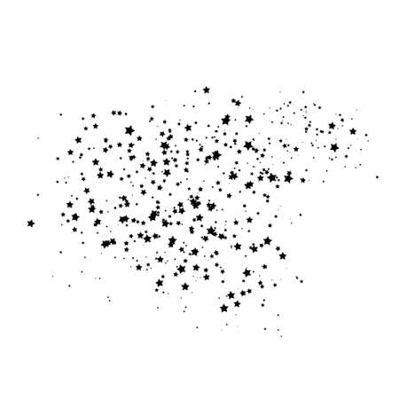 Abstract Falling Star. Vector background. Star abstract patternのイラスト素材