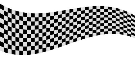 Flag race vector icon on white backgroundのイラスト素材