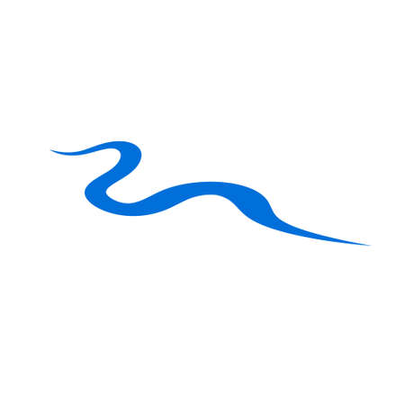 Creek Line Vector  Template Illustration Design. Vector EPS 10.のイラスト素材