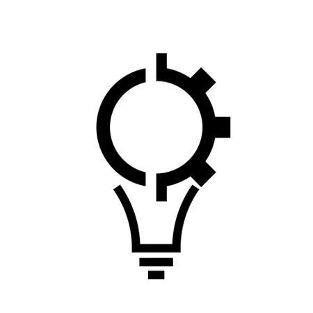 Innovation icon. Simple element from digital disruption collectionのイラスト素材