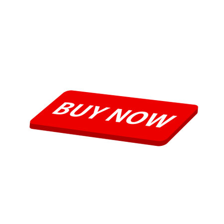 computer keyboard with word Buy now. Vector illustrationのイラスト素材
