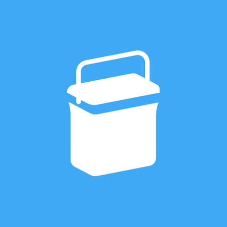 Portable electric cooler or thermal bag for carのイラスト素材