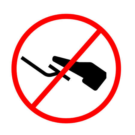 Not break icon on white background, vector best flat icon.のイラスト素材